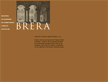 Tablet Screenshot of brera.com